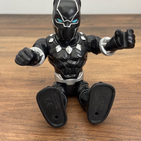 Hasbro Marvel Super Hero Mega Mighties BLACK PANTHER Action Figure 5 Cake Topper - Picture 9 of 9